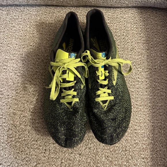 Brooks Men's Mach 19 Spike Track‎ Racing Shoes Size 7 With Spikes - Picture 2 of 9